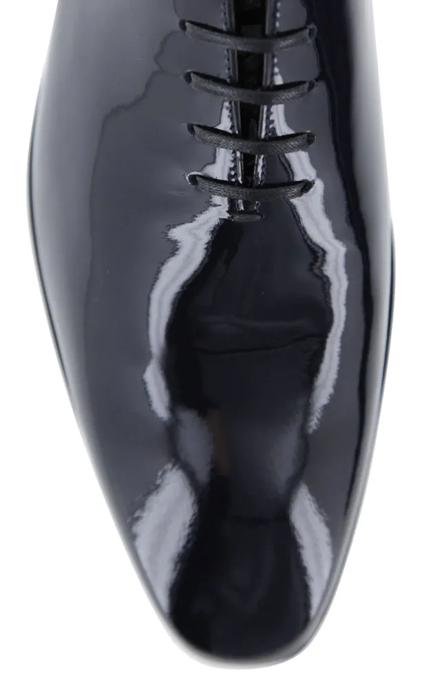 Fiori Di Lusso Midnight Navy Blue Tuxedo Shoes