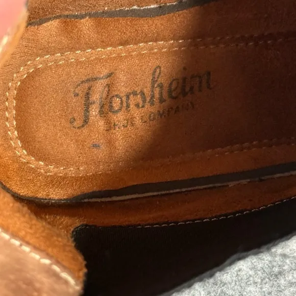 Florsheim Men's Chalet Black Leather Plain Toe‎ Gore Boot- Sz 11.5