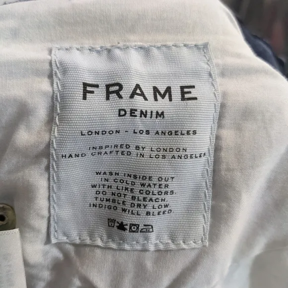 Frame Denim | Le Skinny Colorblock Denim Jeans in Hayden