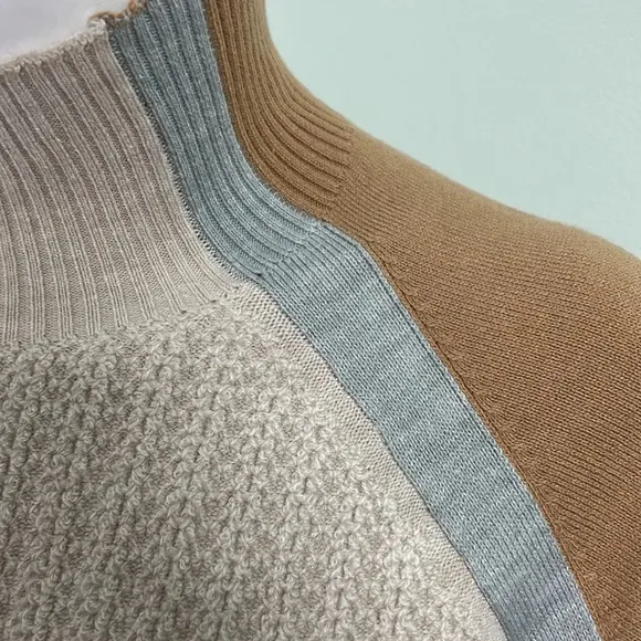 French Connection colorblock sweater