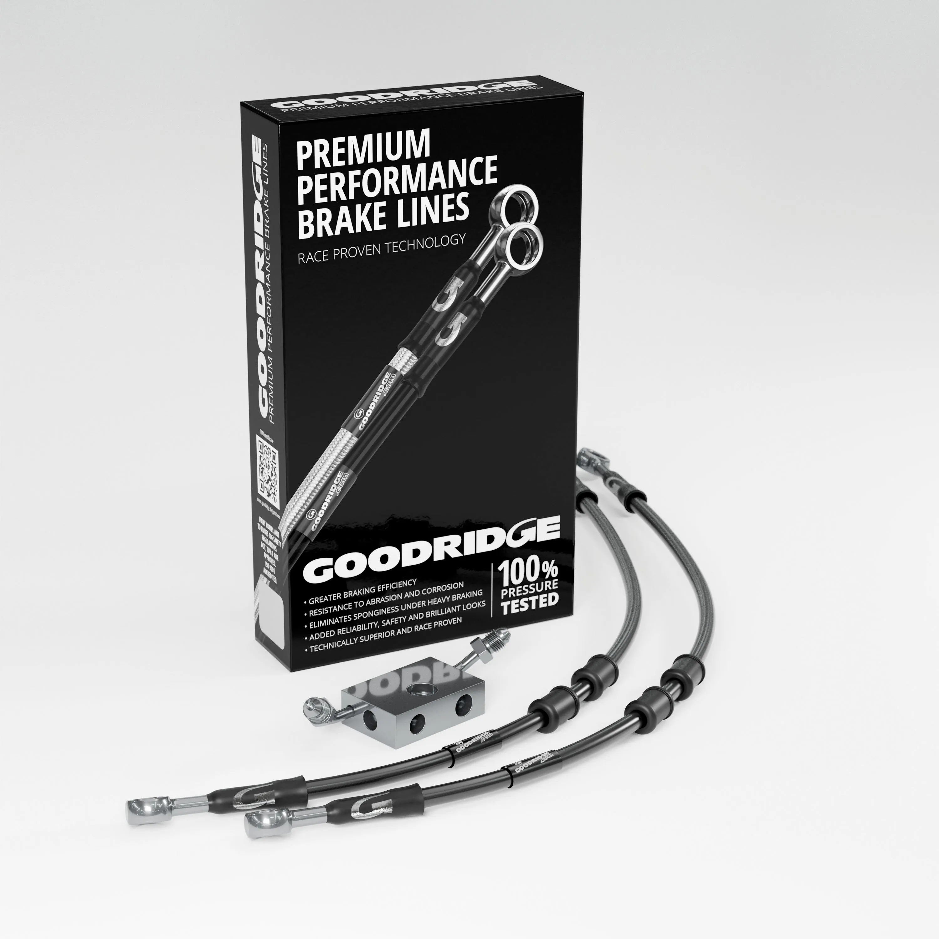 FRONT BRAKE HOSE KIT FOR HARLEY DAVIDSON FXST SOFTAIL STANDARD (ABS) 11-15