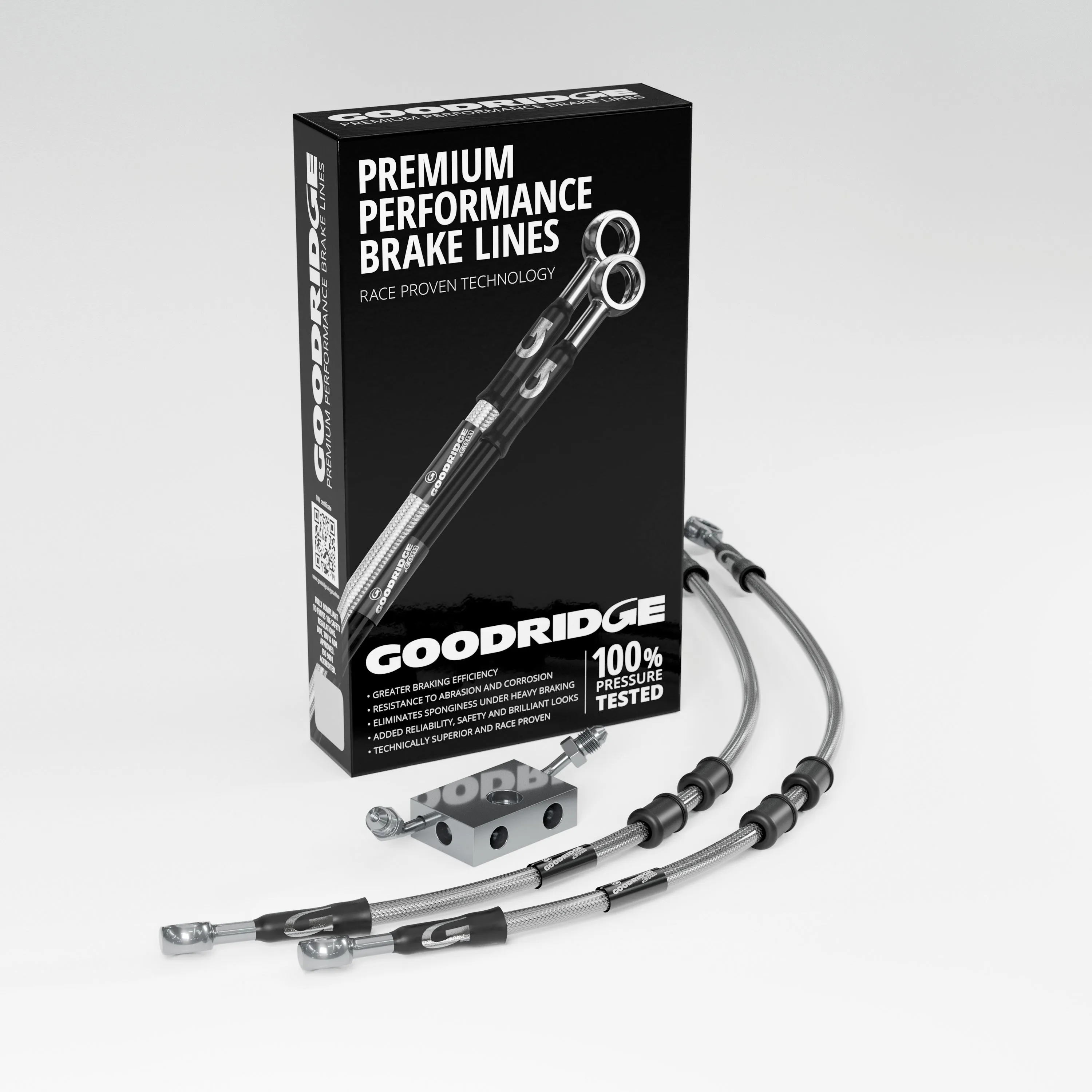 FRONT BRAKE HOSE KIT FOR HARLEY DAVIDSON FXST SOFTAIL STANDARD (ABS) 11-15