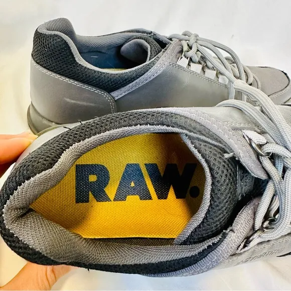 G-STAR RAW RACKAM VODAN LOW TOP Grey SNEAKERS