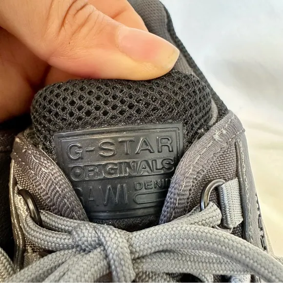 G-STAR RAW RACKAM VODAN LOW TOP Grey SNEAKERS