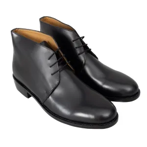 George Boot - Black Leather with box