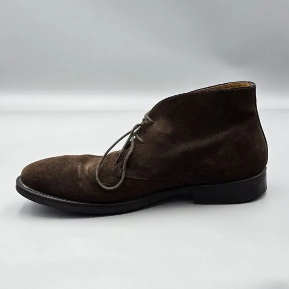 Geox Men's Size 45 EU 12 US VGC Brown Suede Leather Chukka Ankle Boots Shoes