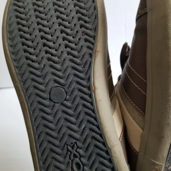 Geox Respira Mens Leather Suede Lace  Up Sneakers Size US 8 Brown