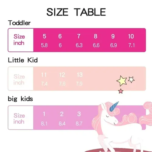 Girl Rain Boots Rubber Unicorns Kids Shoes - KKOMFORME