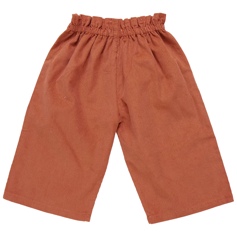Girls Theodore Pant - Rust