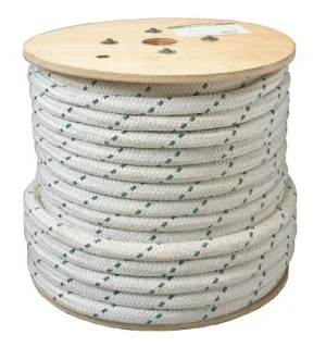 Greenlee 35284 Double-Braided Composite Rope for Cable Pullers, 9/16-Inch by 600-Feet