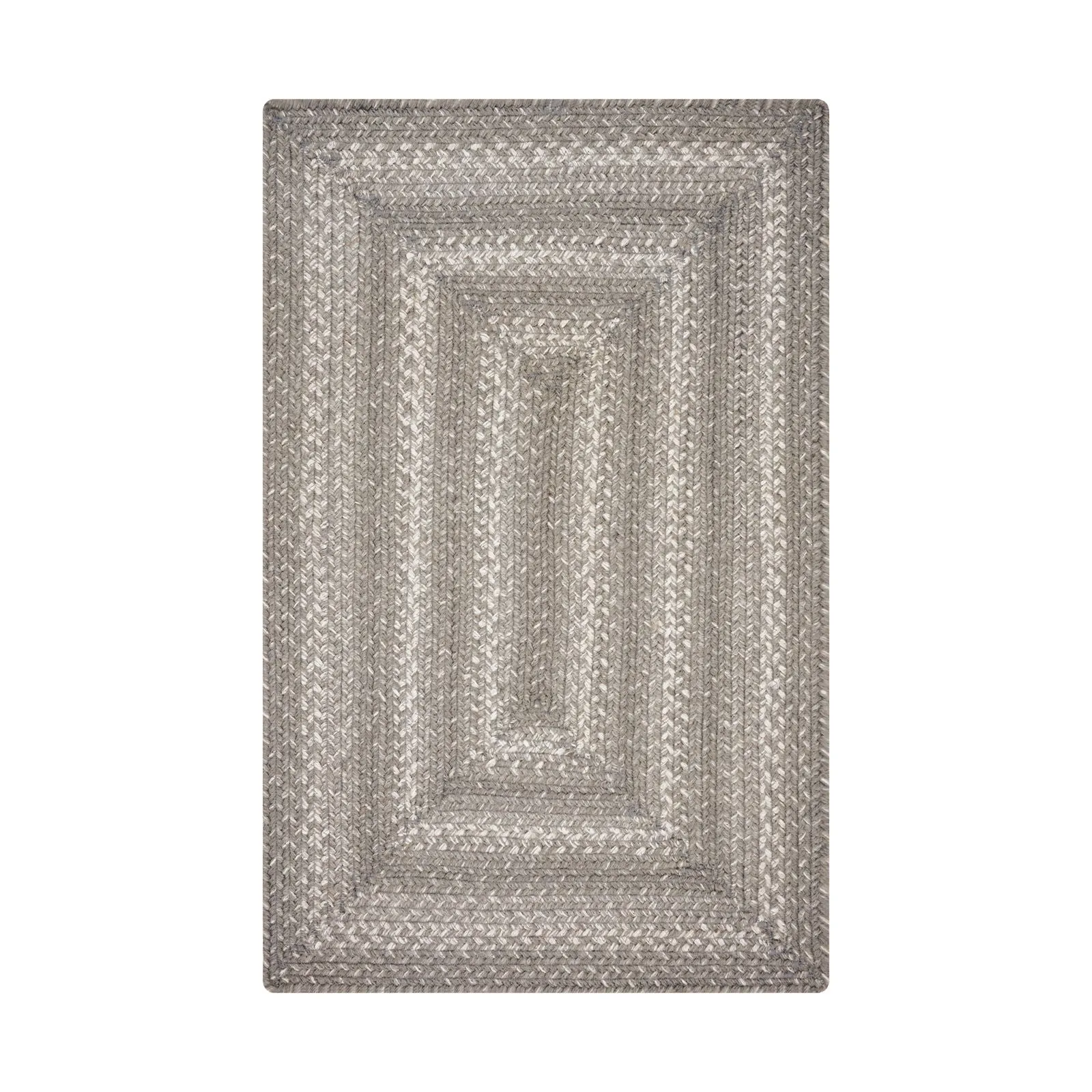 Grey Cloud Jute Braided Rugs