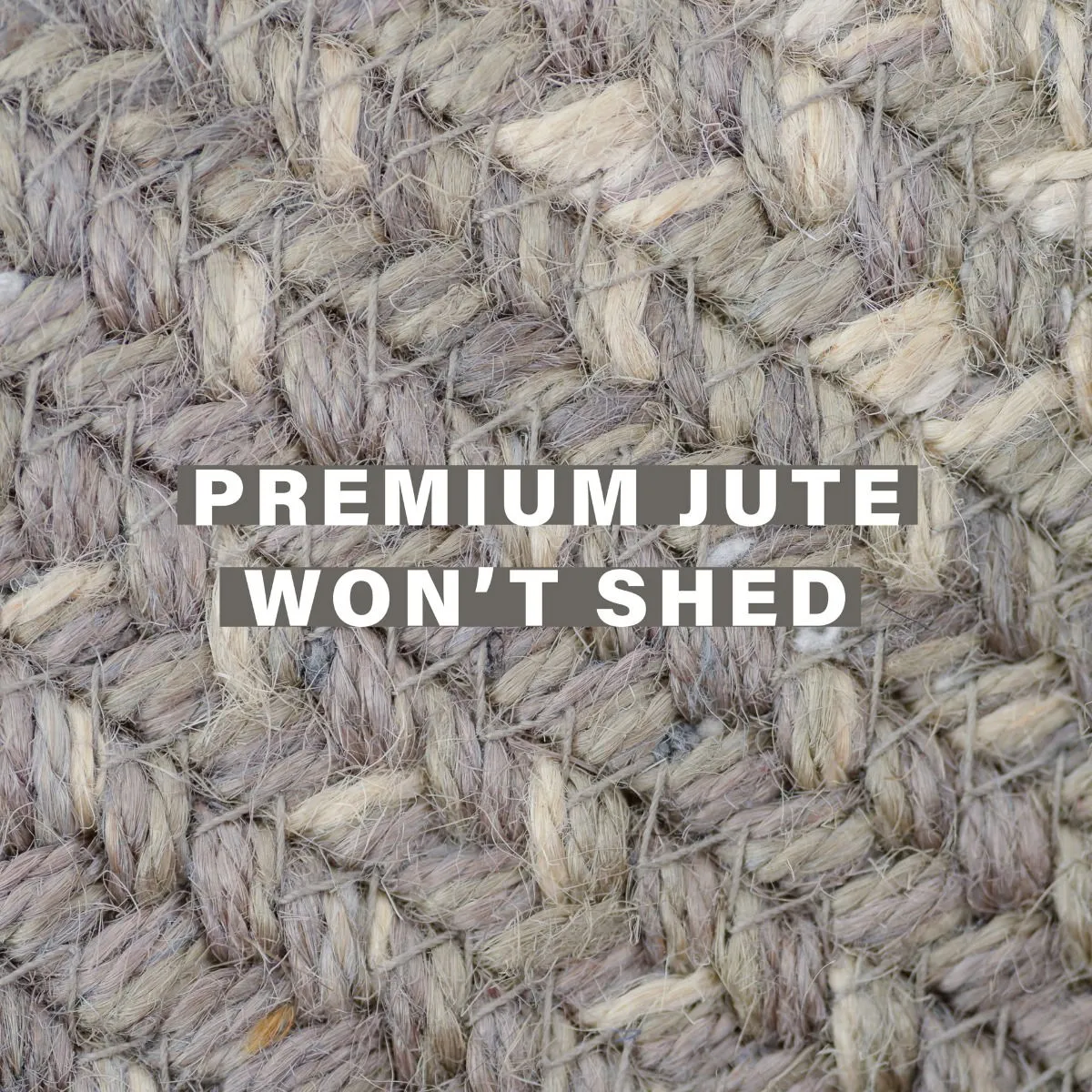 Grey Cloud Jute Braided Rugs