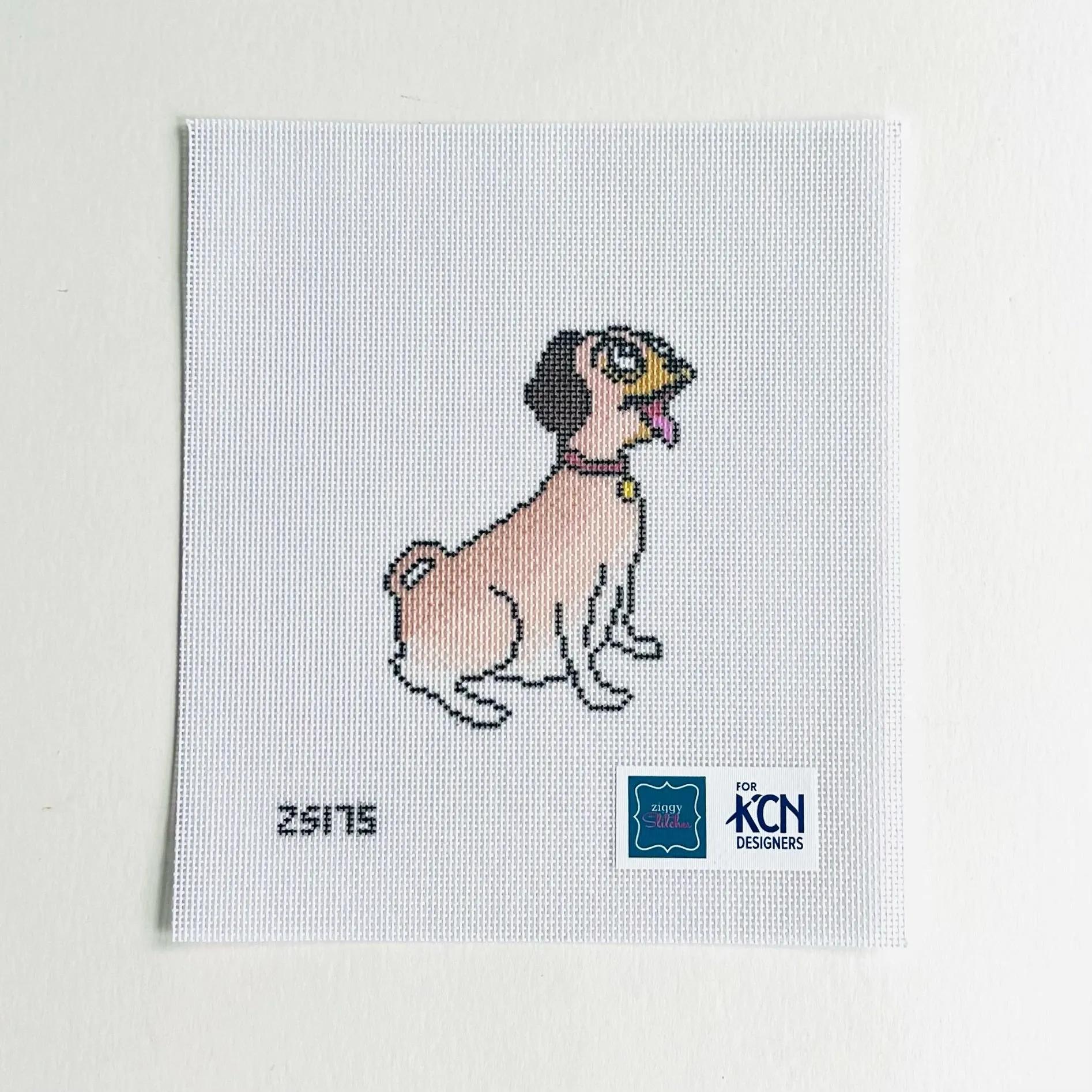 Happy Dog Printed Canvas