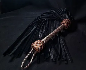 Heavy Metal Black Bison Floggers- Made to Order