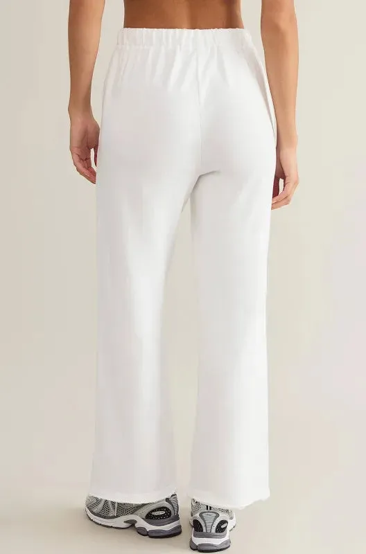 Huntington French Terry Pant White