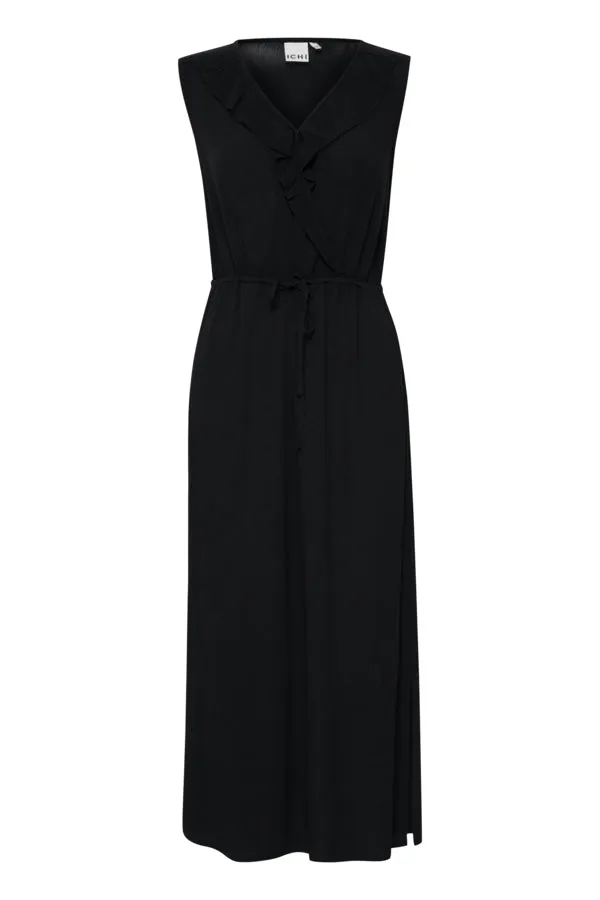 ICHI Marrakech DRESS in black