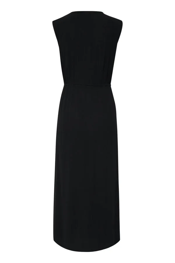 ICHI Marrakech DRESS in black