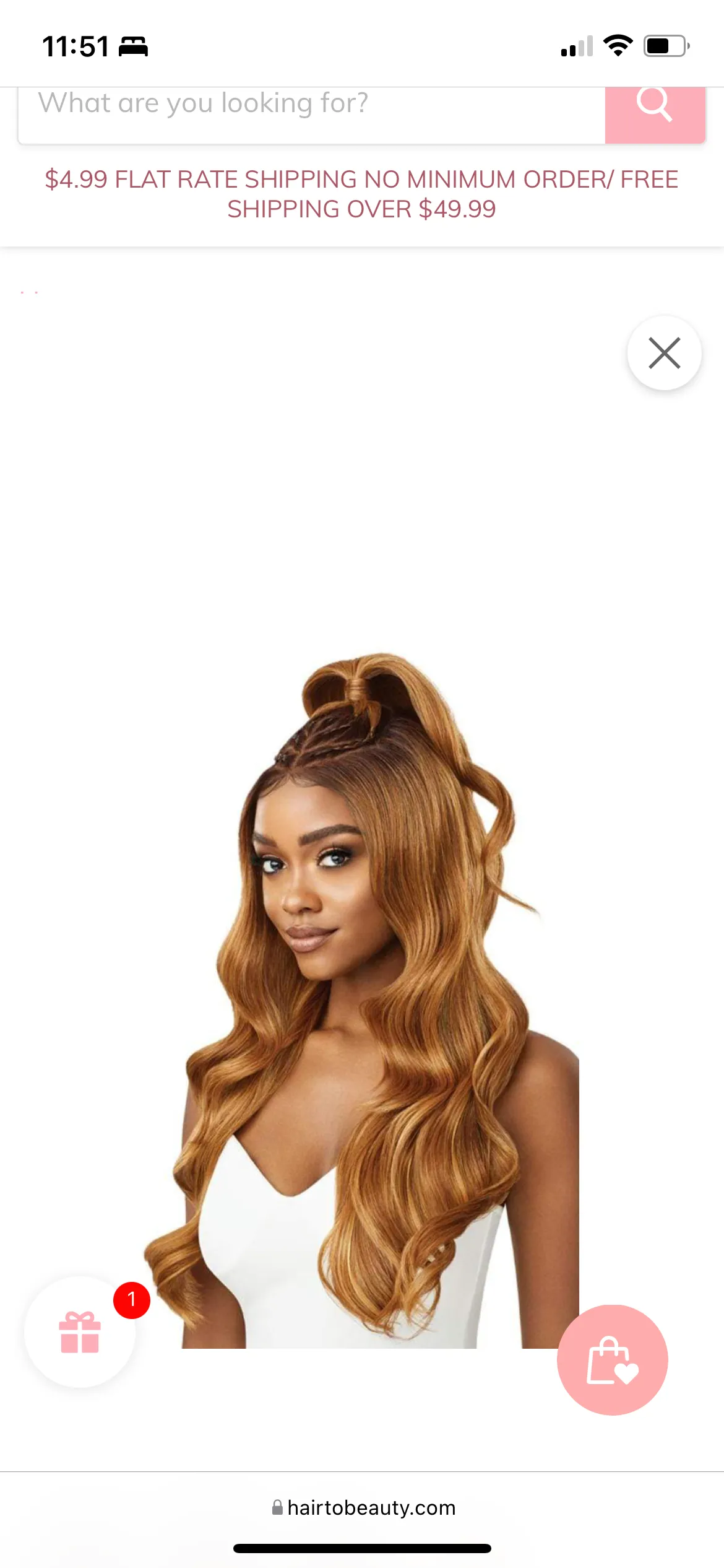 India Lace Front