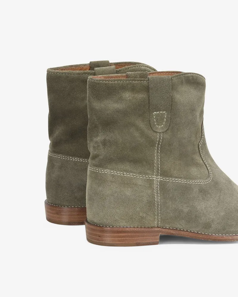 ISABEL MARANT CRISI BOOTS TAUPE