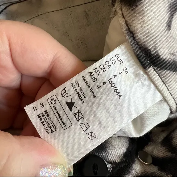 Isabel Marant for H&amp;M | Tie Dye Biker Jeans