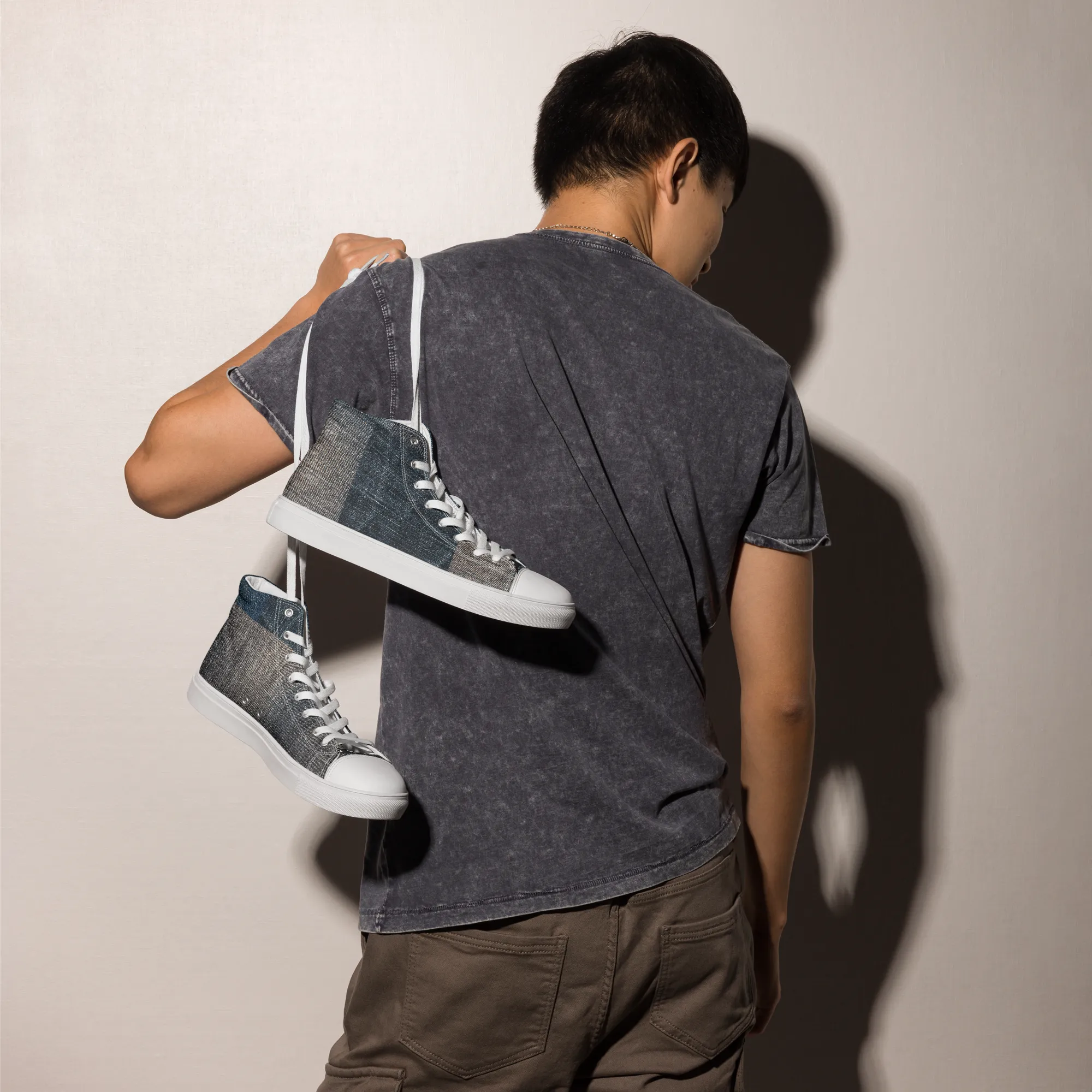 Jailbirds Men’s high canvas shoes