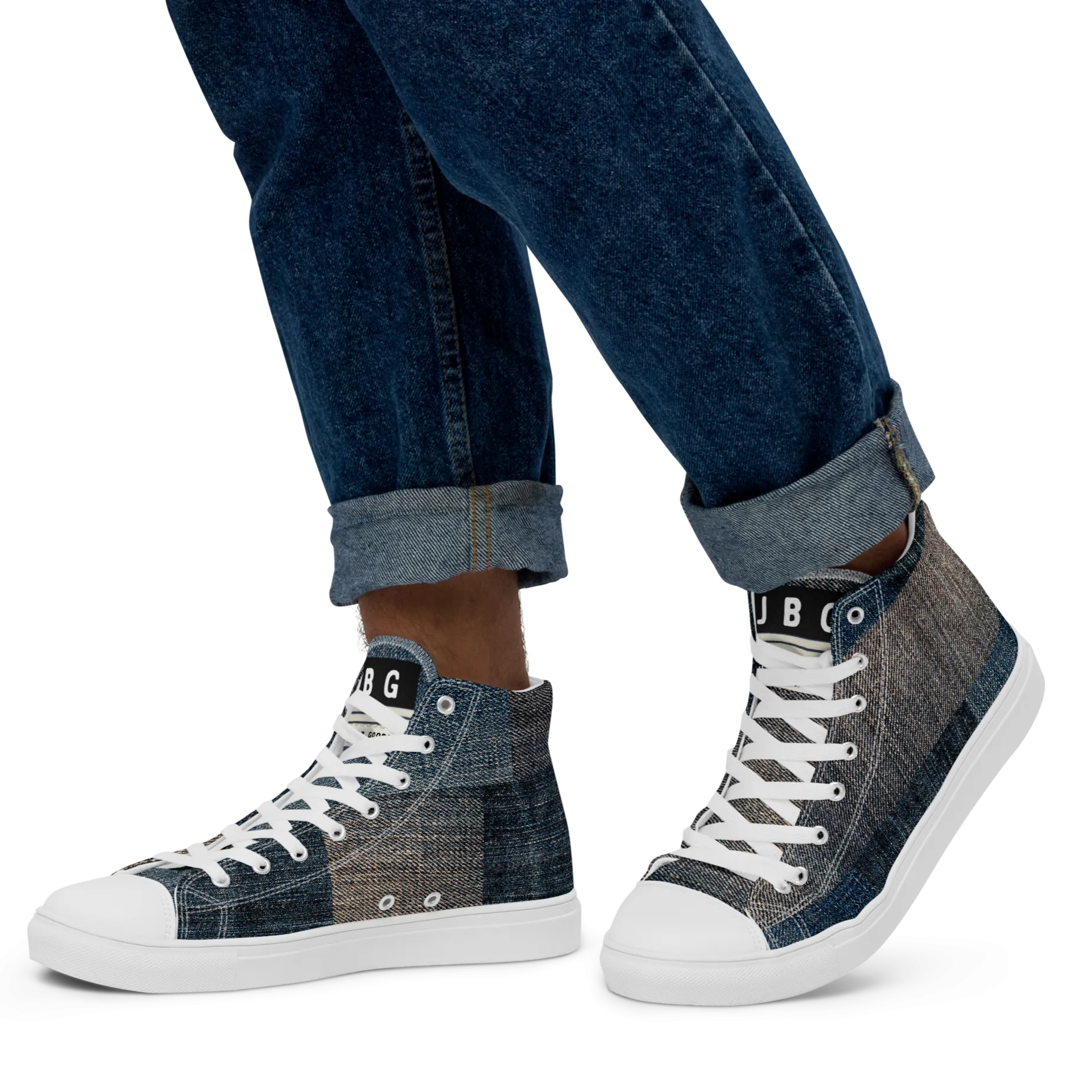Jailbirds Men’s high canvas shoes