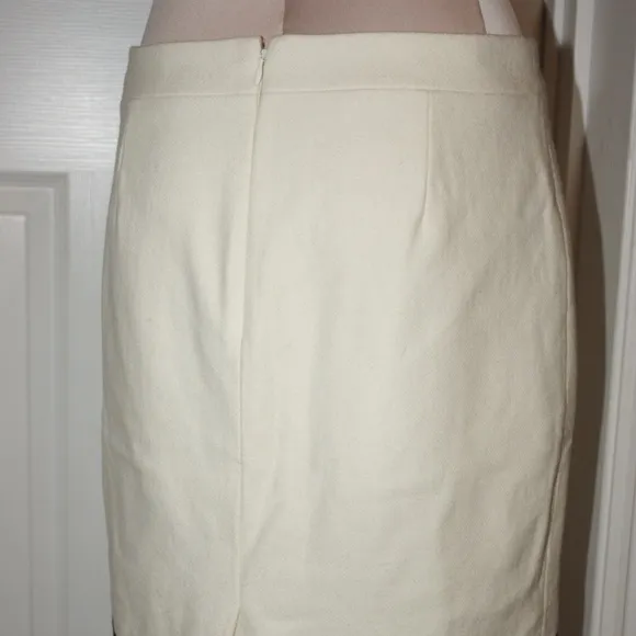 J.Crew Colorblock Pencil Skirt Black White