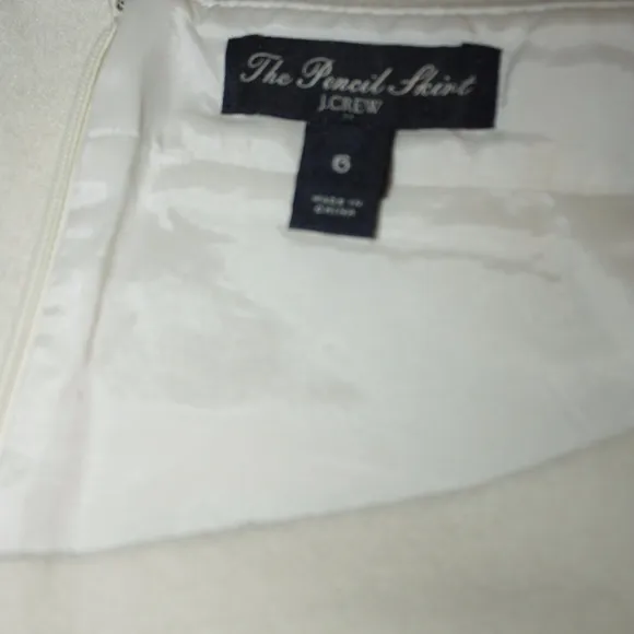 J.Crew Colorblock Pencil Skirt Black White