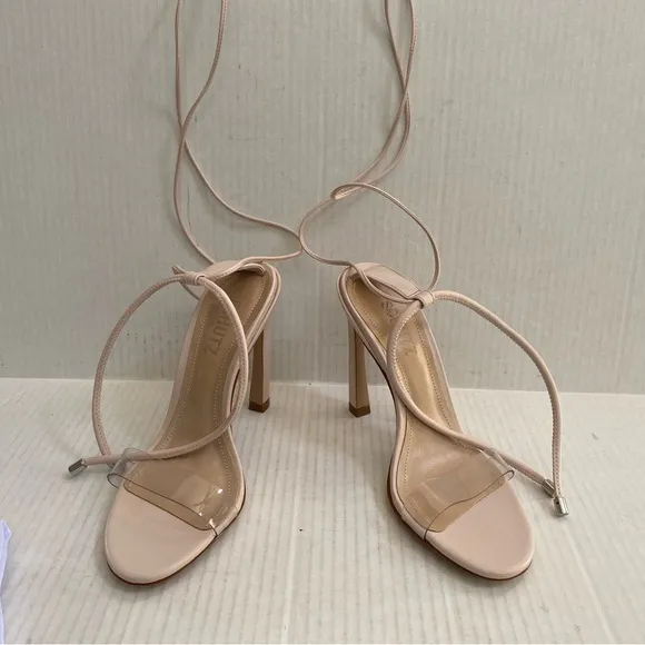 Jessie Vinyl &amp; Nappa Leather Sandal NWT Size 6.5 Revolve