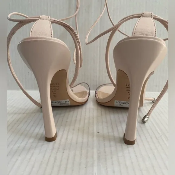 Jessie Vinyl &amp; Nappa Leather Sandal NWT Size 6.5 Revolve