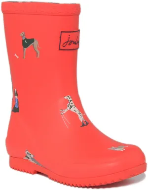 Joules Junior Roll Up In Red