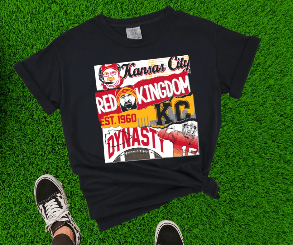 KC Poster Black Tee