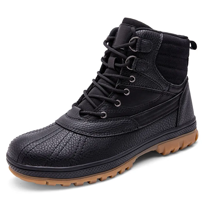 Korean Style High-Top Shoes Thick-Soled Fashion Personality Trend Casual Shoes Men