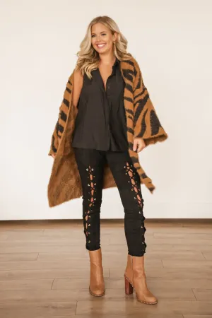 Lace Up Leggings