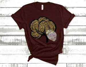 Leopard Cotton Boll Tee Wholesale
