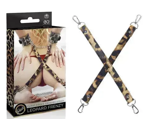LEOPARD FRENZY HOG TIE