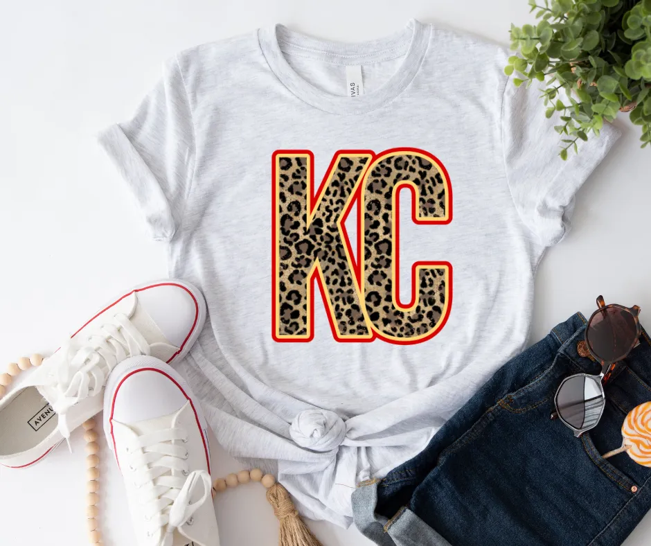 Leopard KC Ash Tee