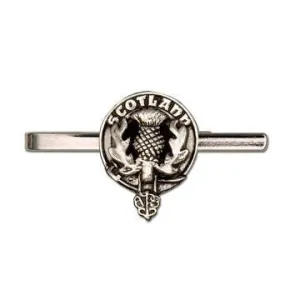 Leslie Clan Crest Tie Bar