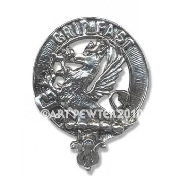 Leslie Clan Crest Tie Bar