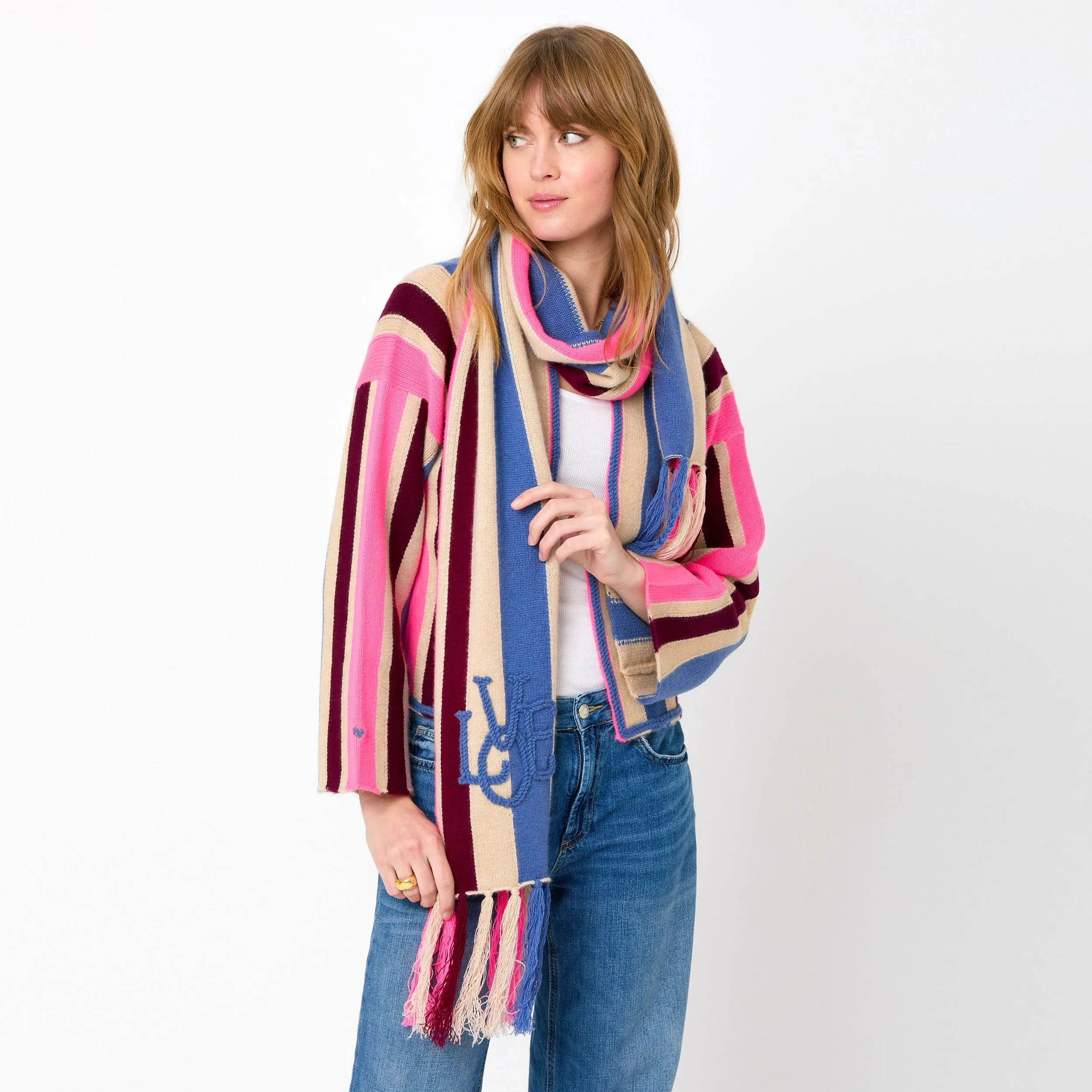 Lovgo Stripe Scarf