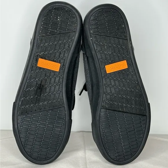 Lugz Men’s‎ Grayish Black Canvas Lace-up High-top Sneakers Sz 8