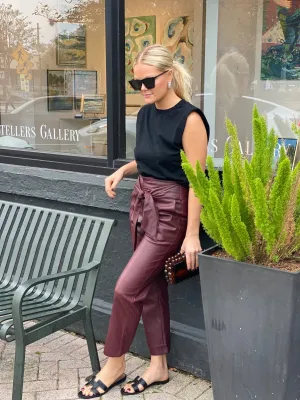 LuLu Leather Pants