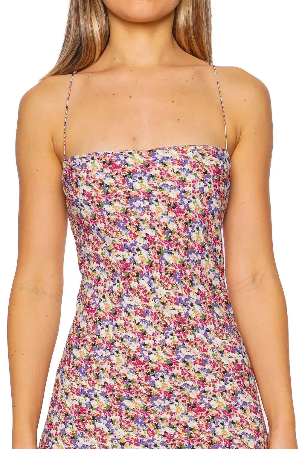 Lusia Valerie Floral Midi Dress