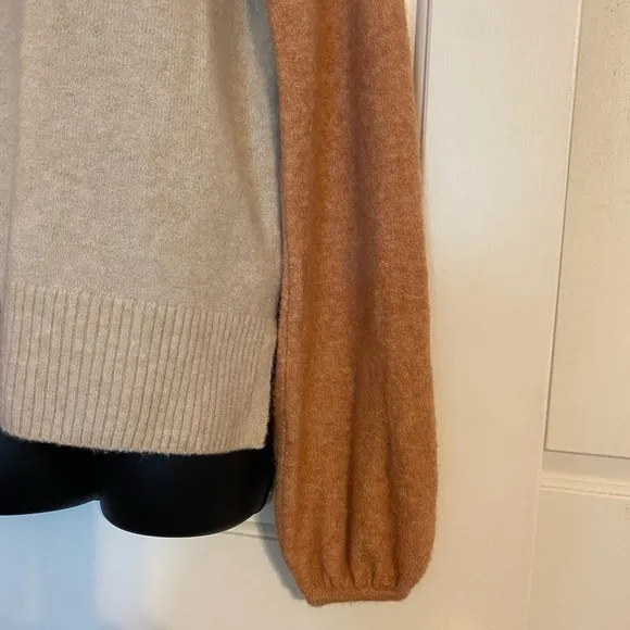 “MADEWELL” Colorblock Payton Pullover Sweater