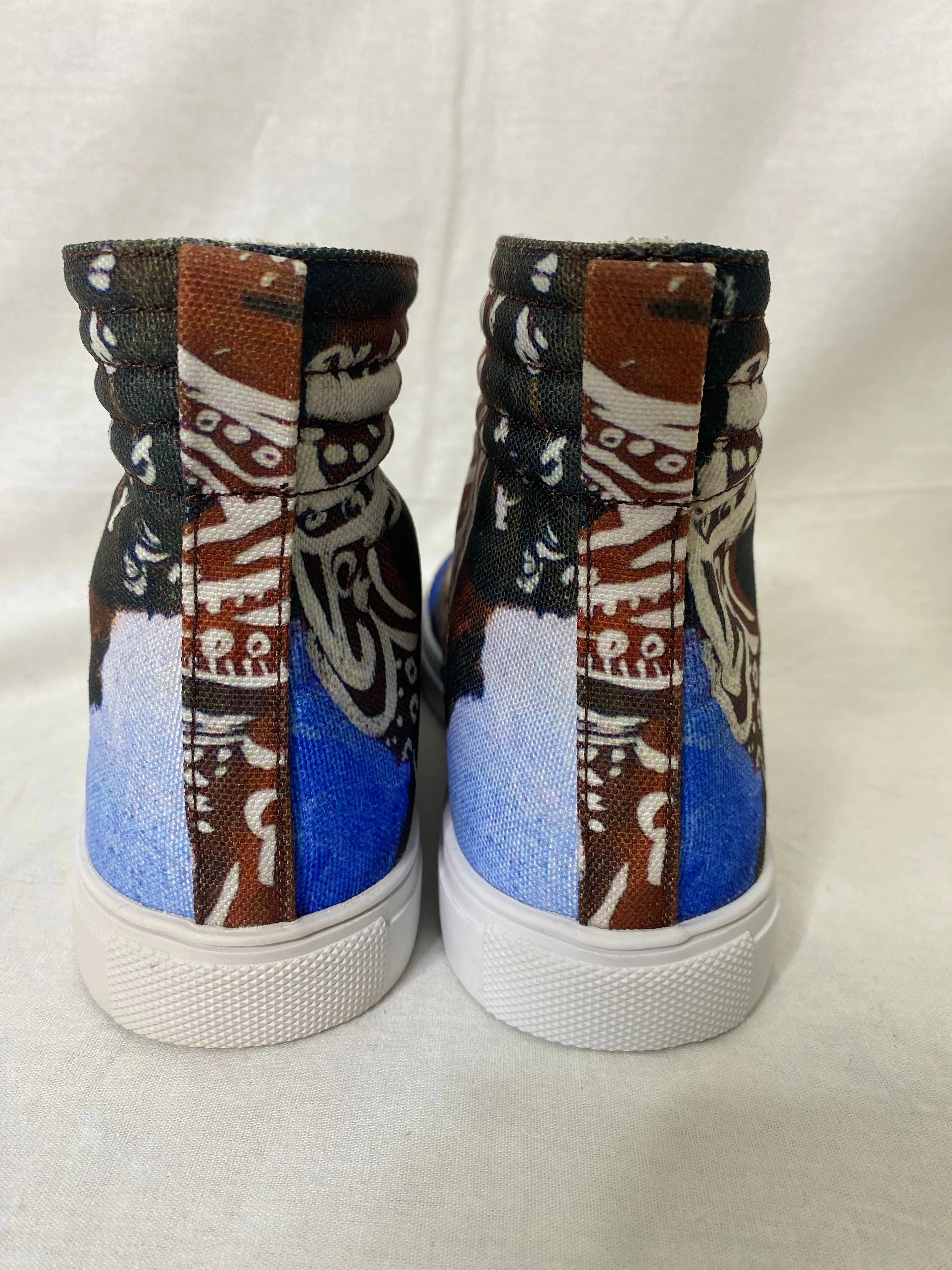 Mandala High-Top Sneakers