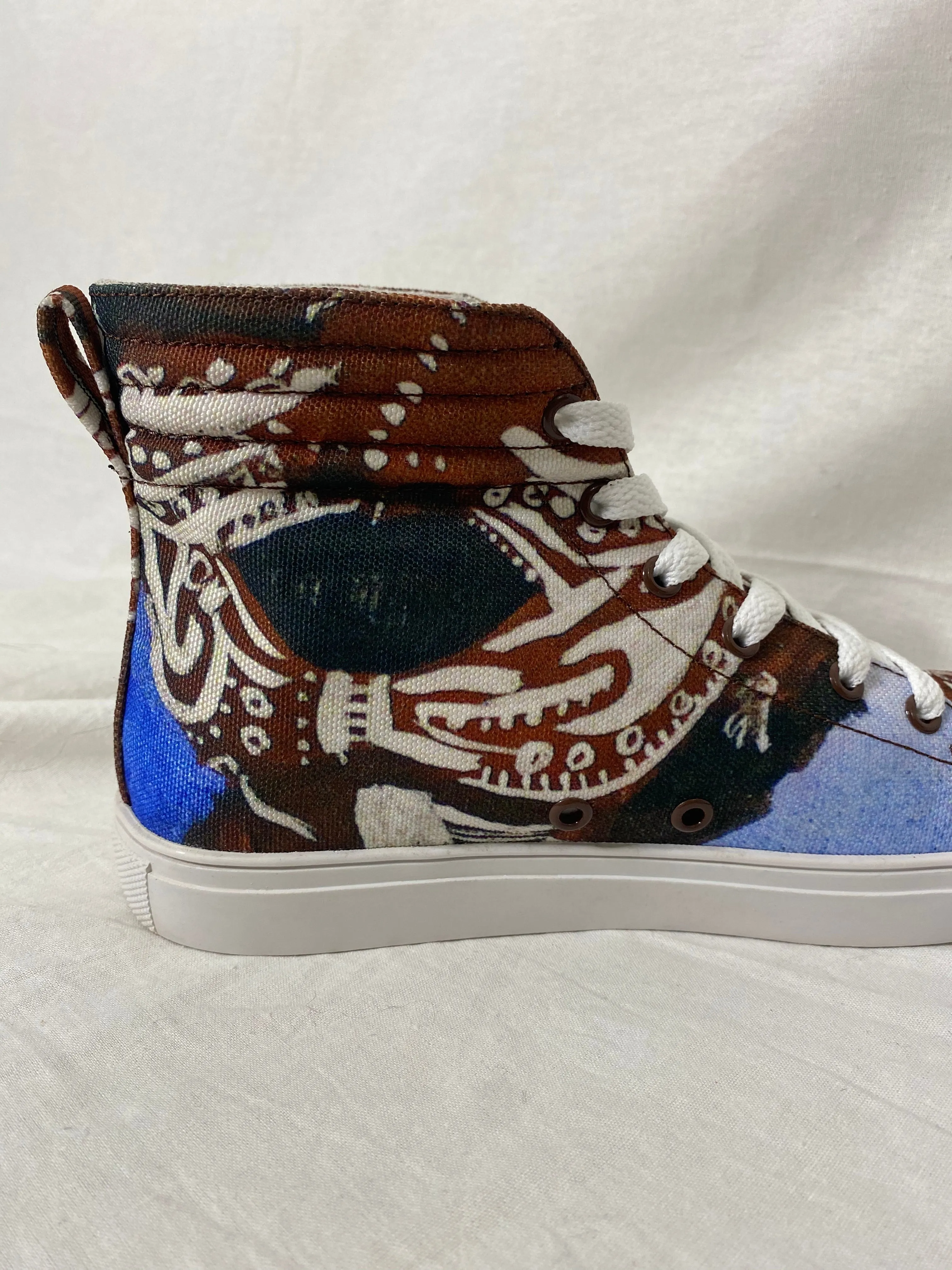 Mandala High-Top Sneakers