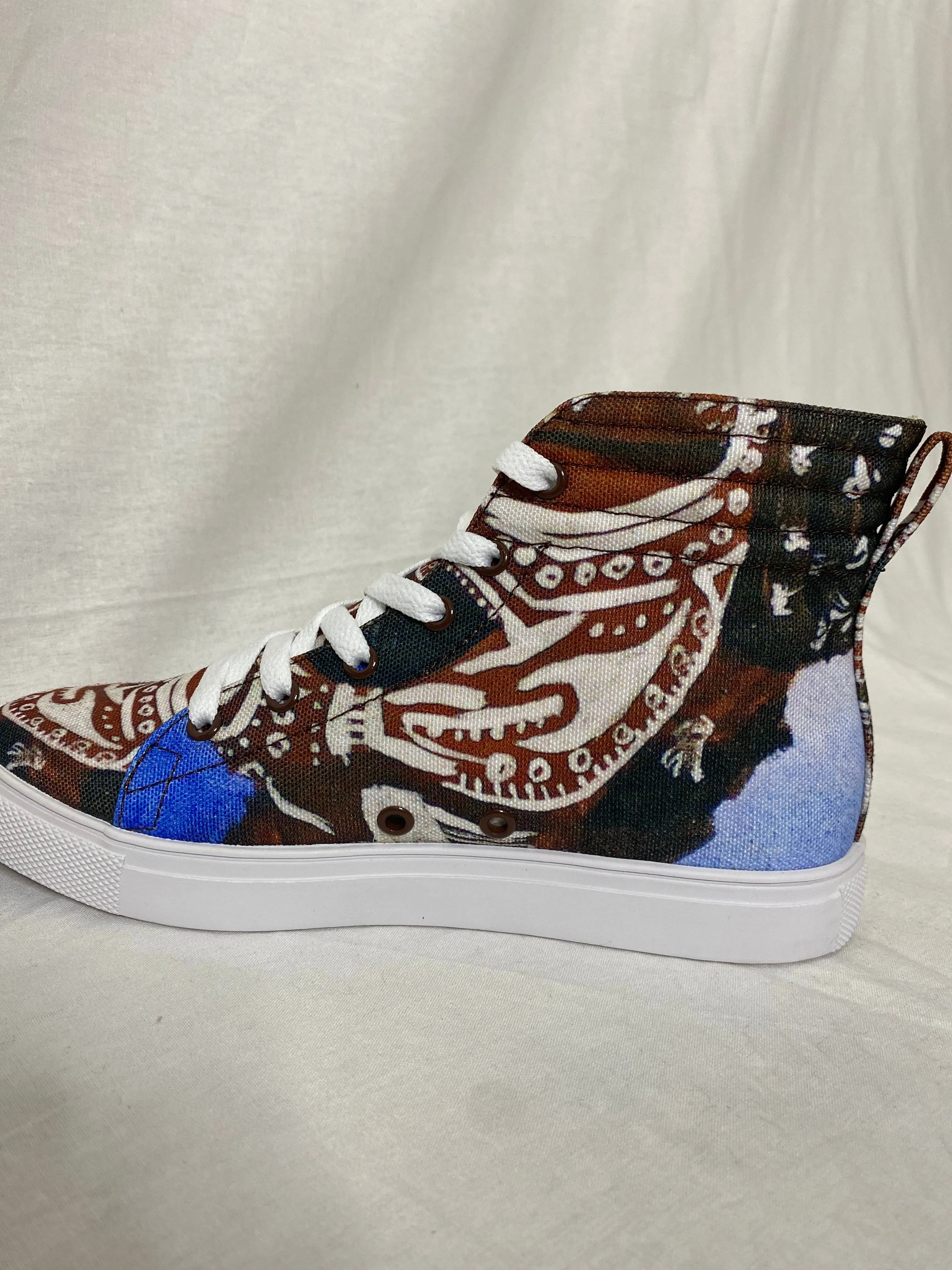 Mandala High-Top Sneakers