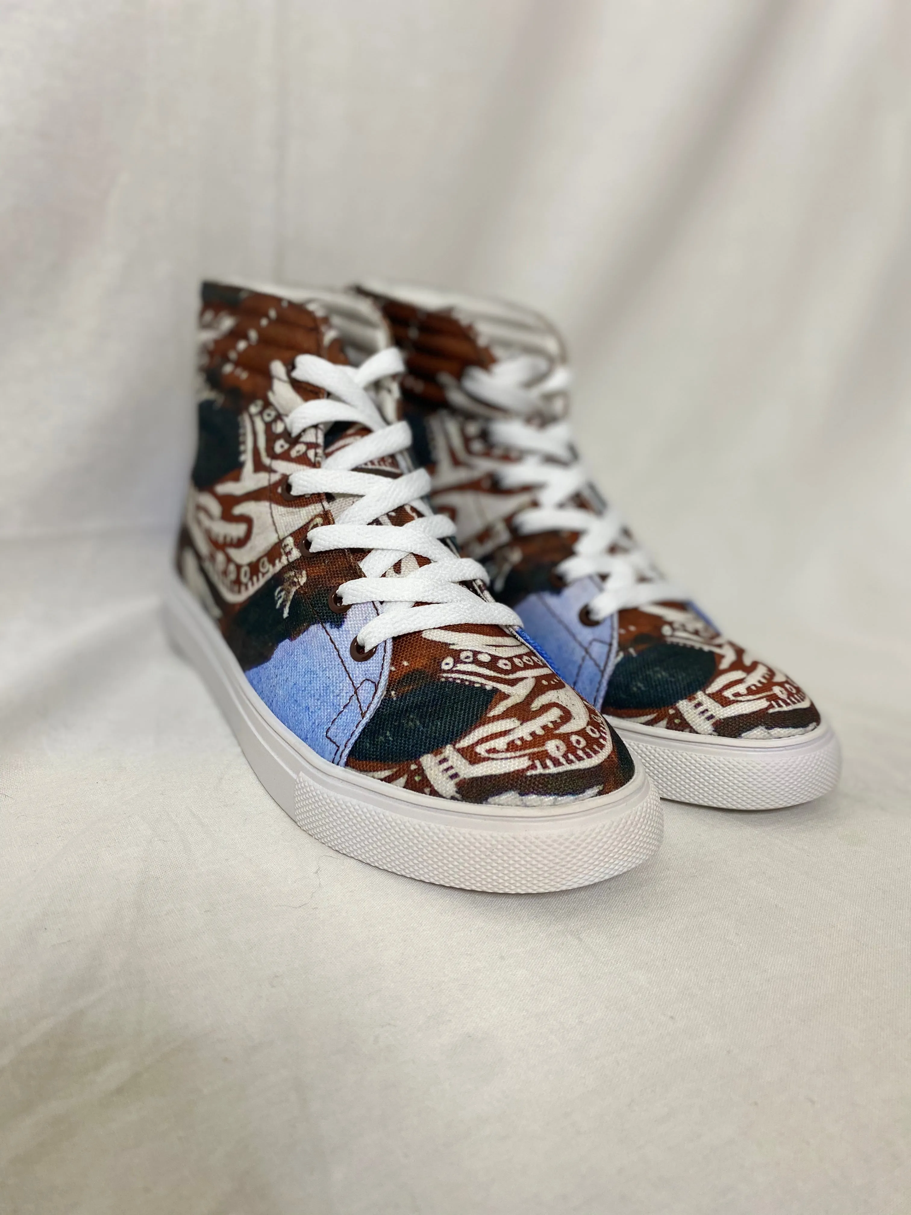 Mandala High-Top Sneakers