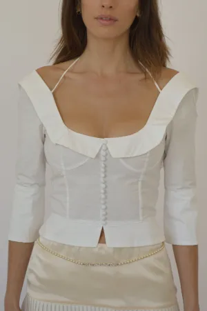 MARGOT TOP - WHITE