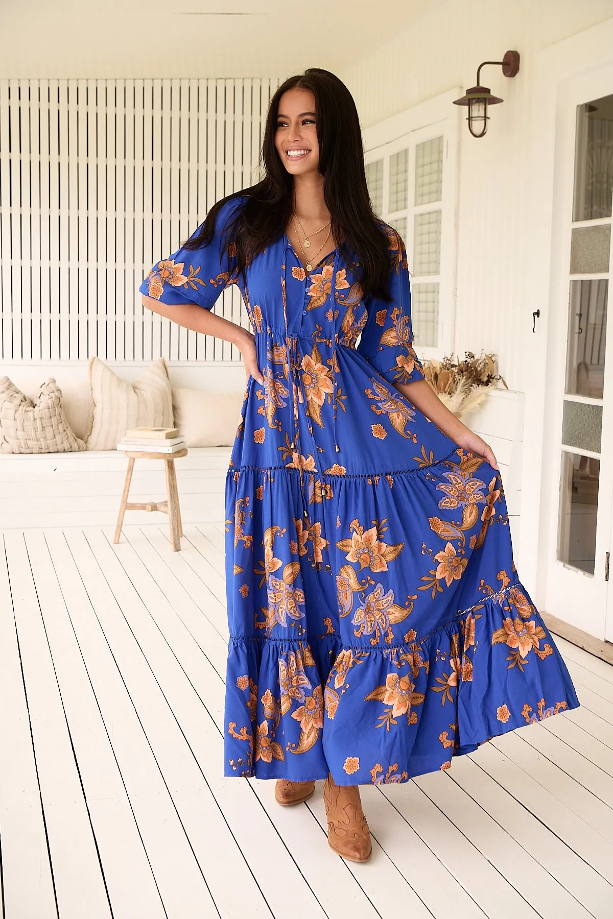 Maribella Print Mariana Maxi